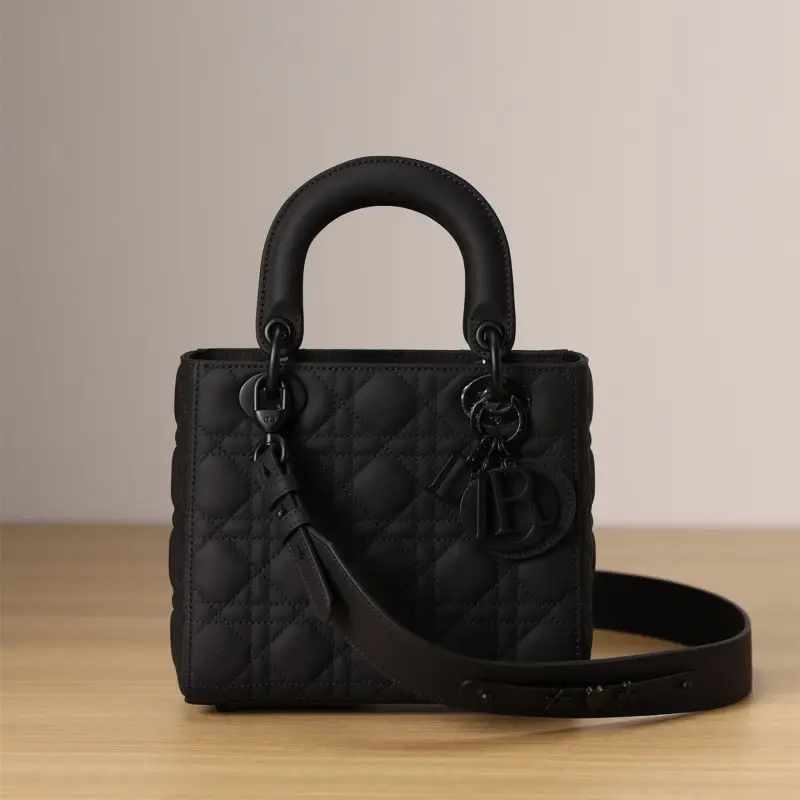 高仿Dior*Lady系列牛皮單肩包Mini免檢版