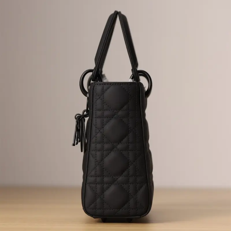 高仿Dior*Lady系列牛皮單肩包Mini免檢版