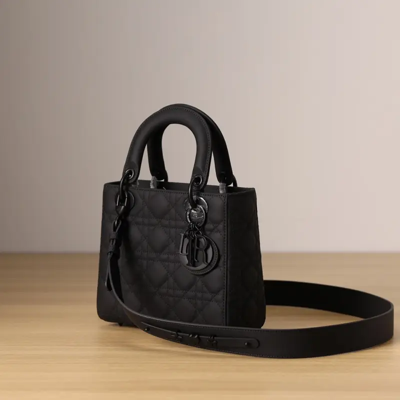 高仿Dior*Lady系列牛皮單肩包Mini免檢版