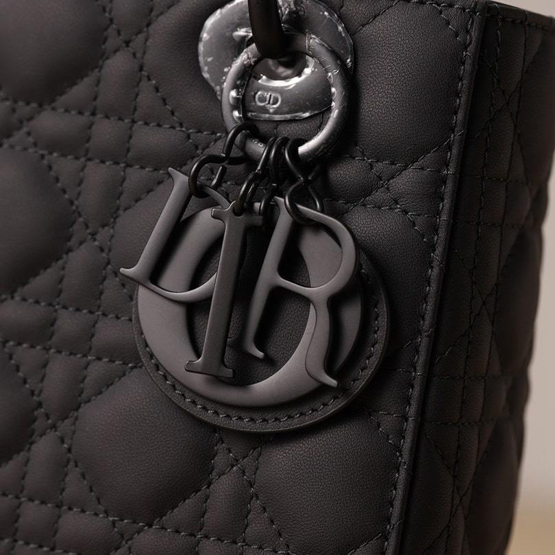 高仿Dior*Lady系列牛皮單肩包Mini免檢版