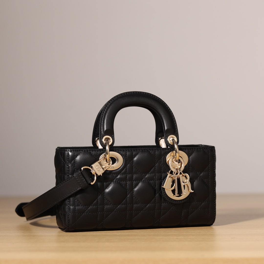 高仿Dior*LadyDJoy系列羊皮手拎袋免檢版