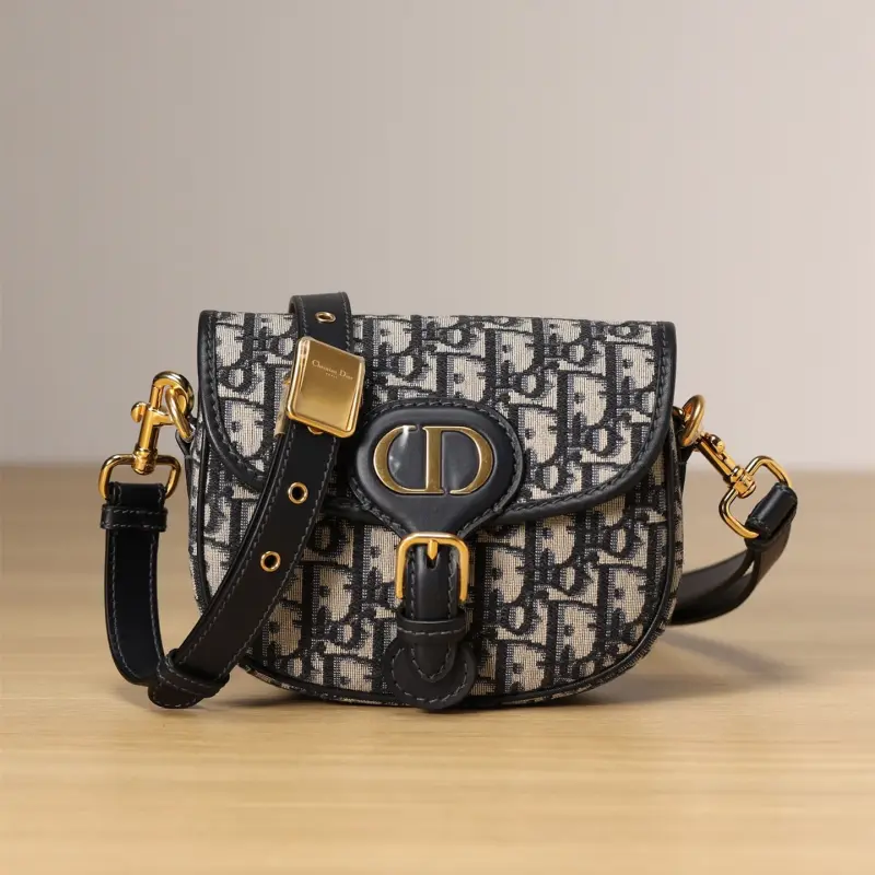 高仿Dior*Bobby系列Oblique印花單肩包免檢版