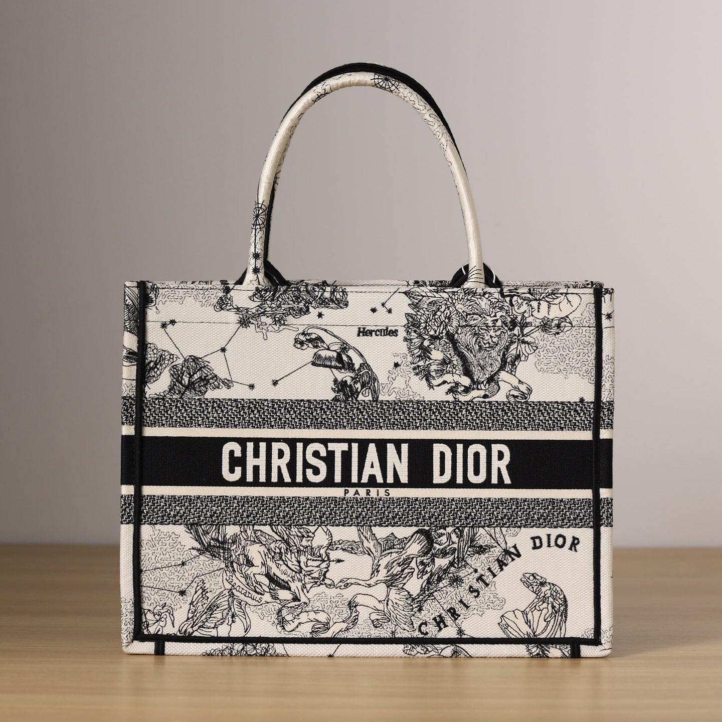 高仿Dior*BookTote系列Zodiac茹伊刺繡手袋M免檢版