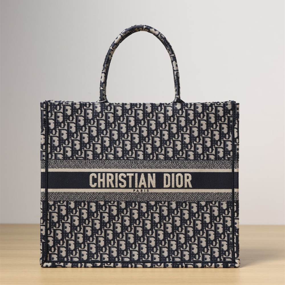 高仿Dior*BookTote系列Oblique印花經典款L免檢版