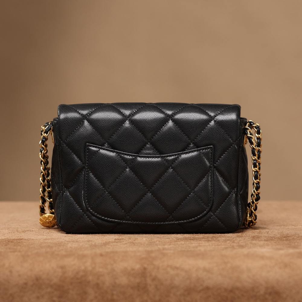 高仿Chanel*22A系列金幣包小牛皮S免檢版