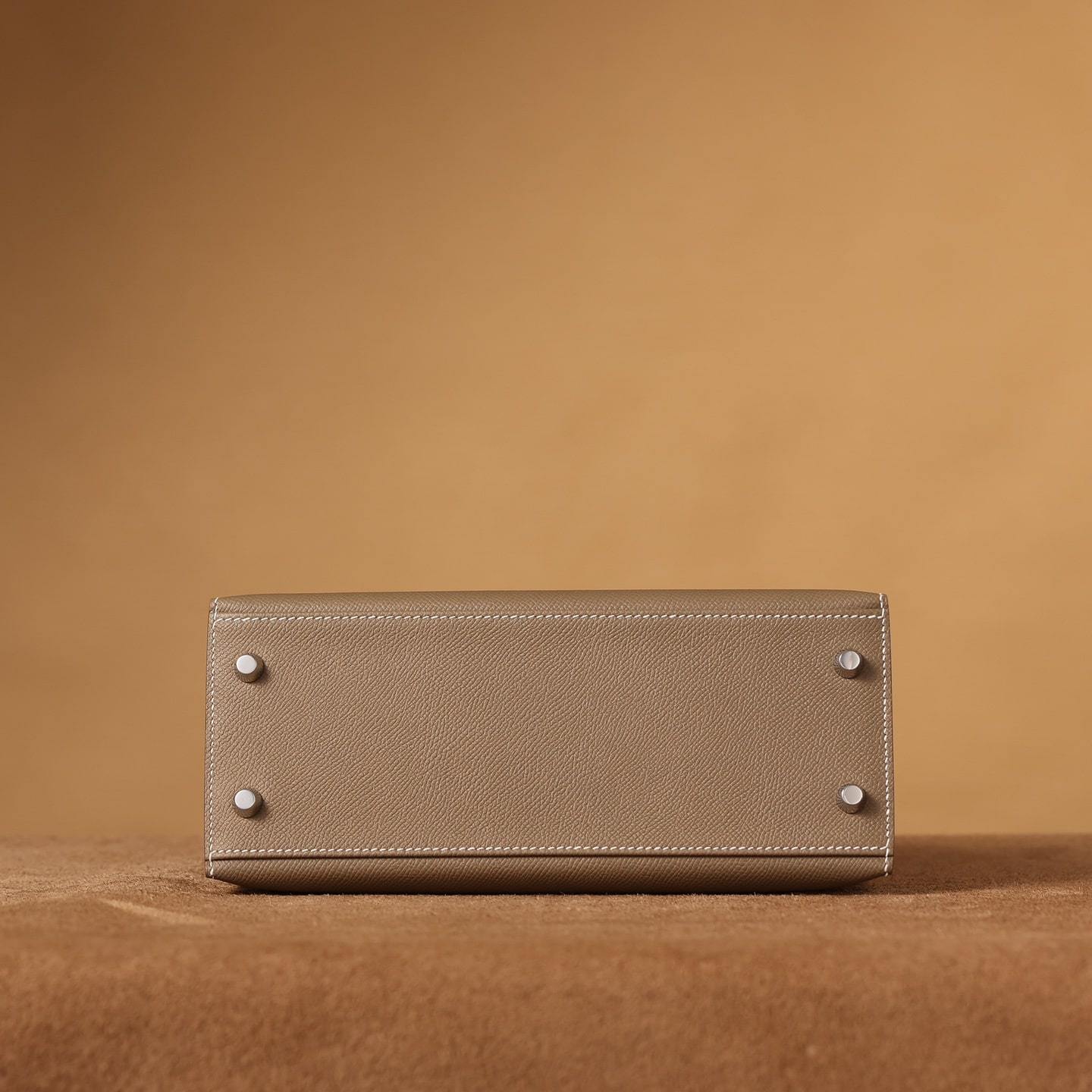 高仿Hermes*Kelly25大象灰銀扣免檢版