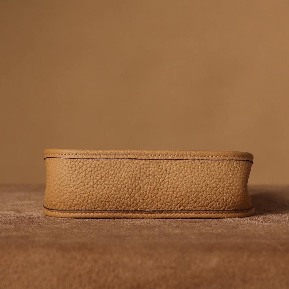 高仿Hermes*Evelyne16餅乾色銀扣