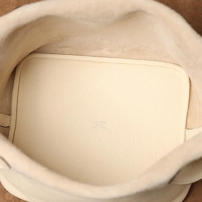 高仿Hermes*PicotinLock22奶昔白金扣免檢版