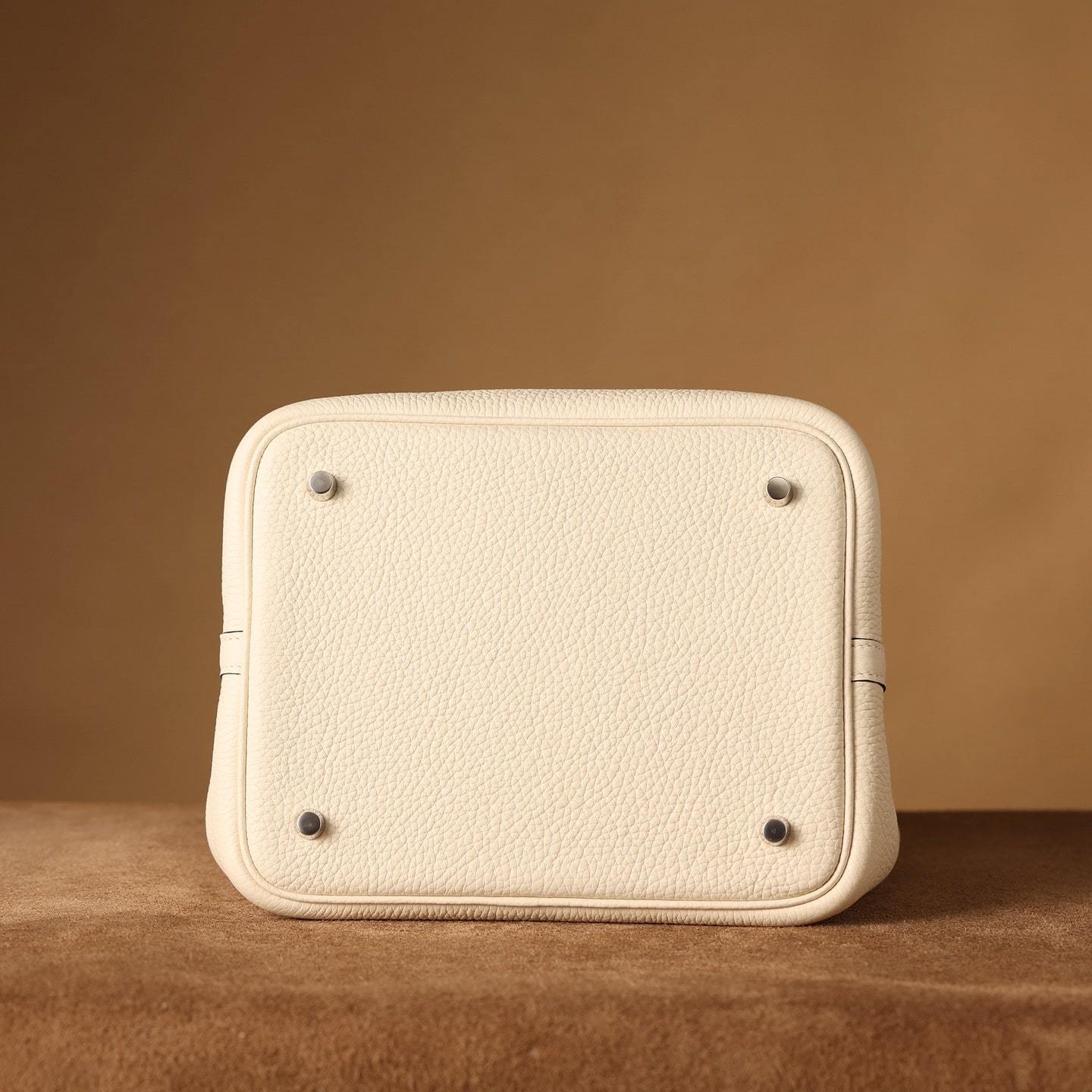 高仿Hermes*PicotinLock22奶昔白金扣免檢版