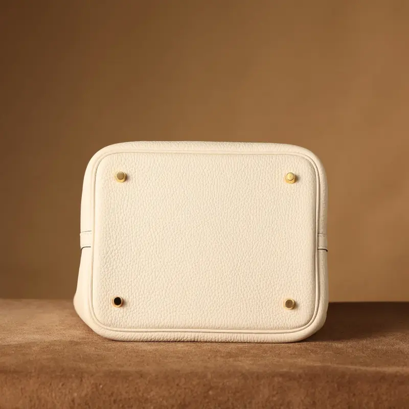 高仿Hermes*PicotinLock22奶昔白金扣免檢版