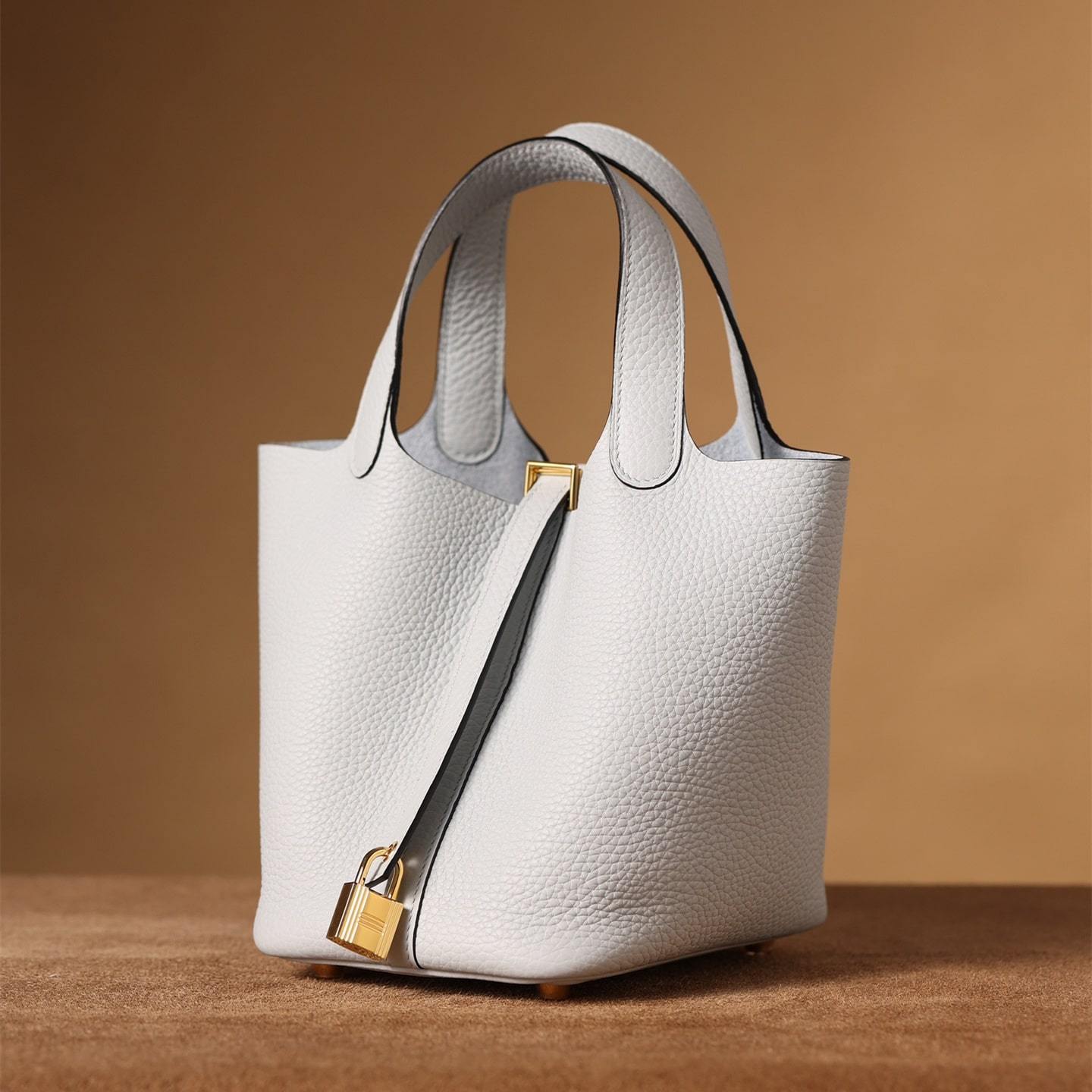 高仿Hermes*PicotinLock18聖杯藍金扣免檢版