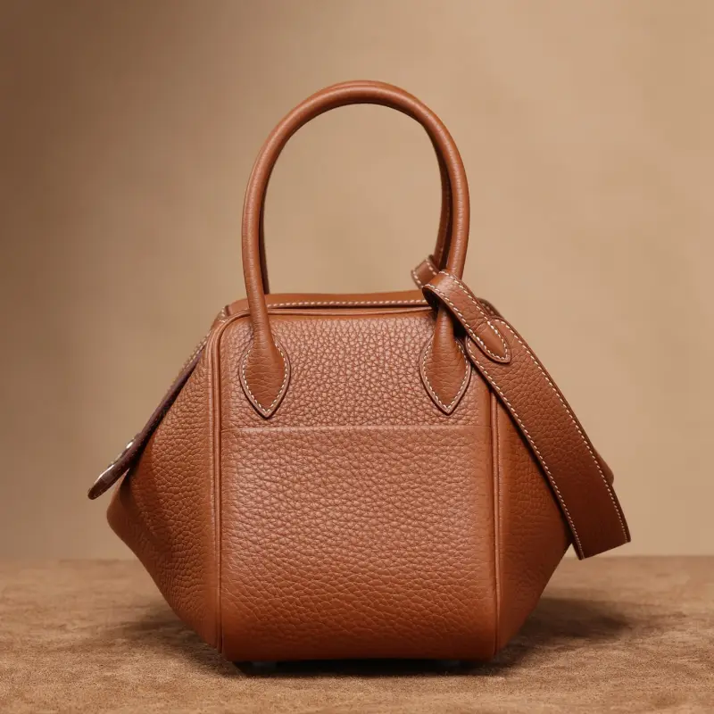 高仿Hermes*Lindy26金棕色銀扣免檢版