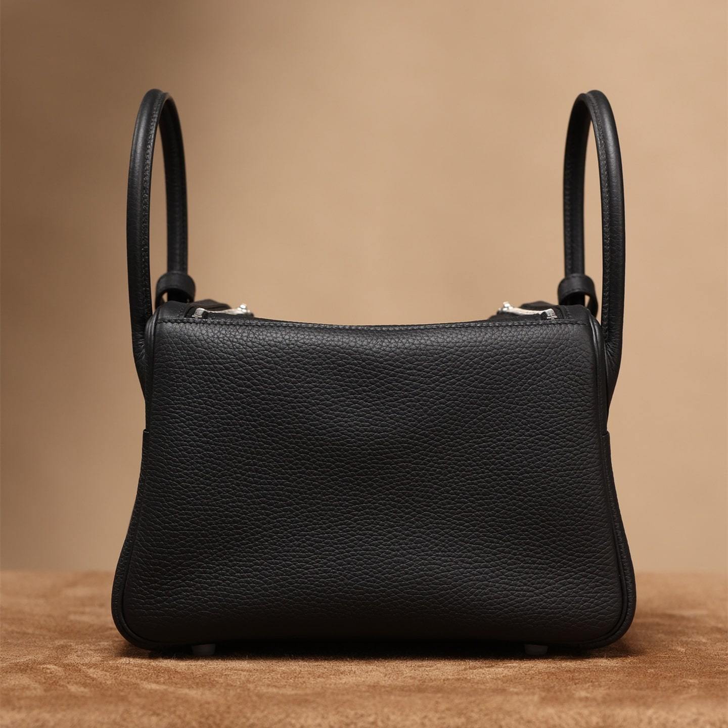 高仿Hermes*Lindy26黑色銀扣免檢版