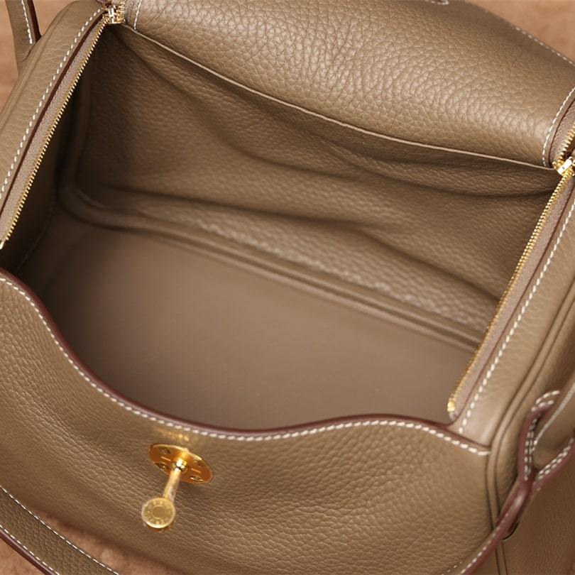 高仿Hermes*Lindy26大象灰金扣免檢版