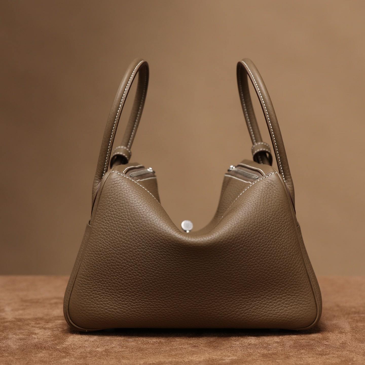 高仿Hermes*Lindy26大象灰銀扣免檢版
