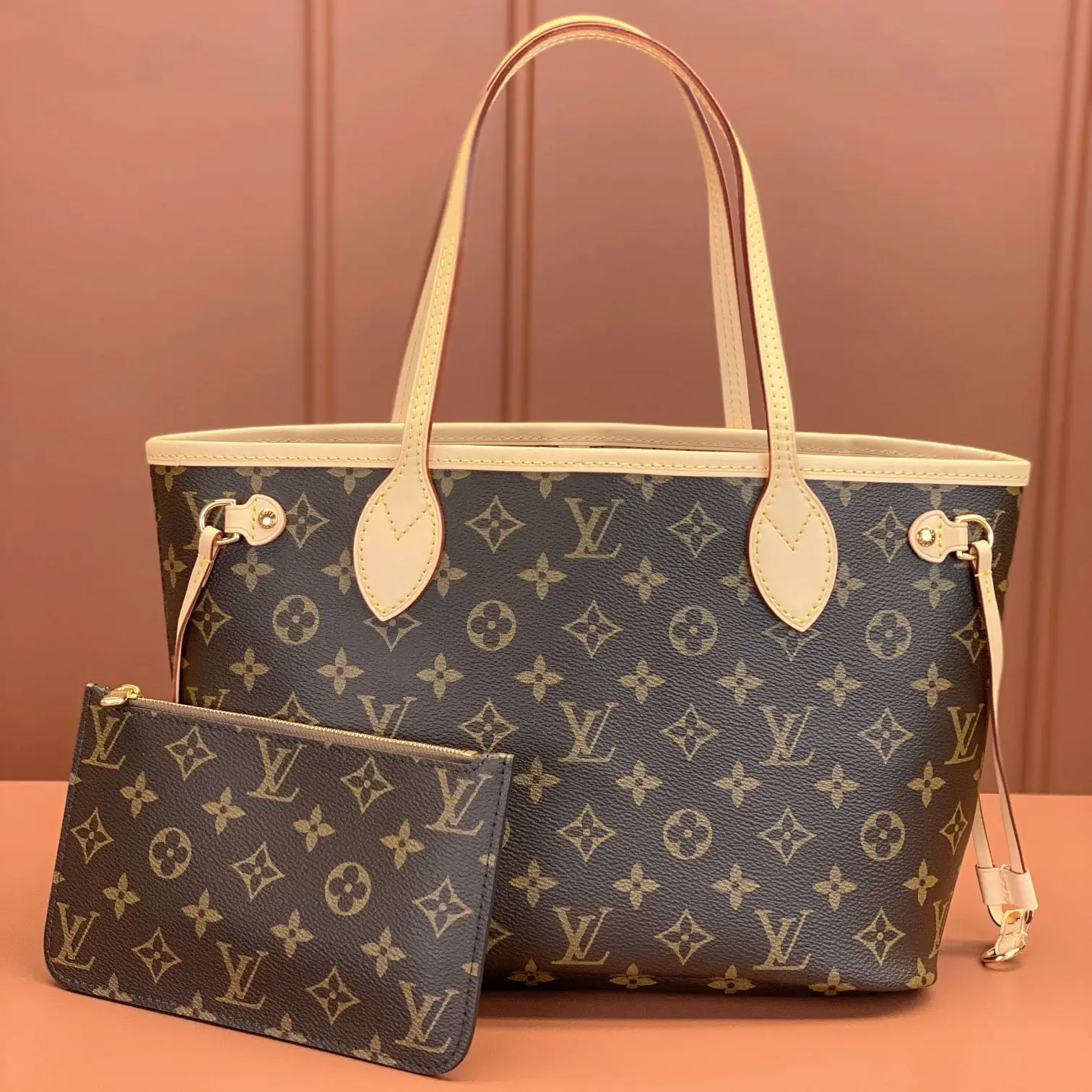 LV Neverfull MM 老花