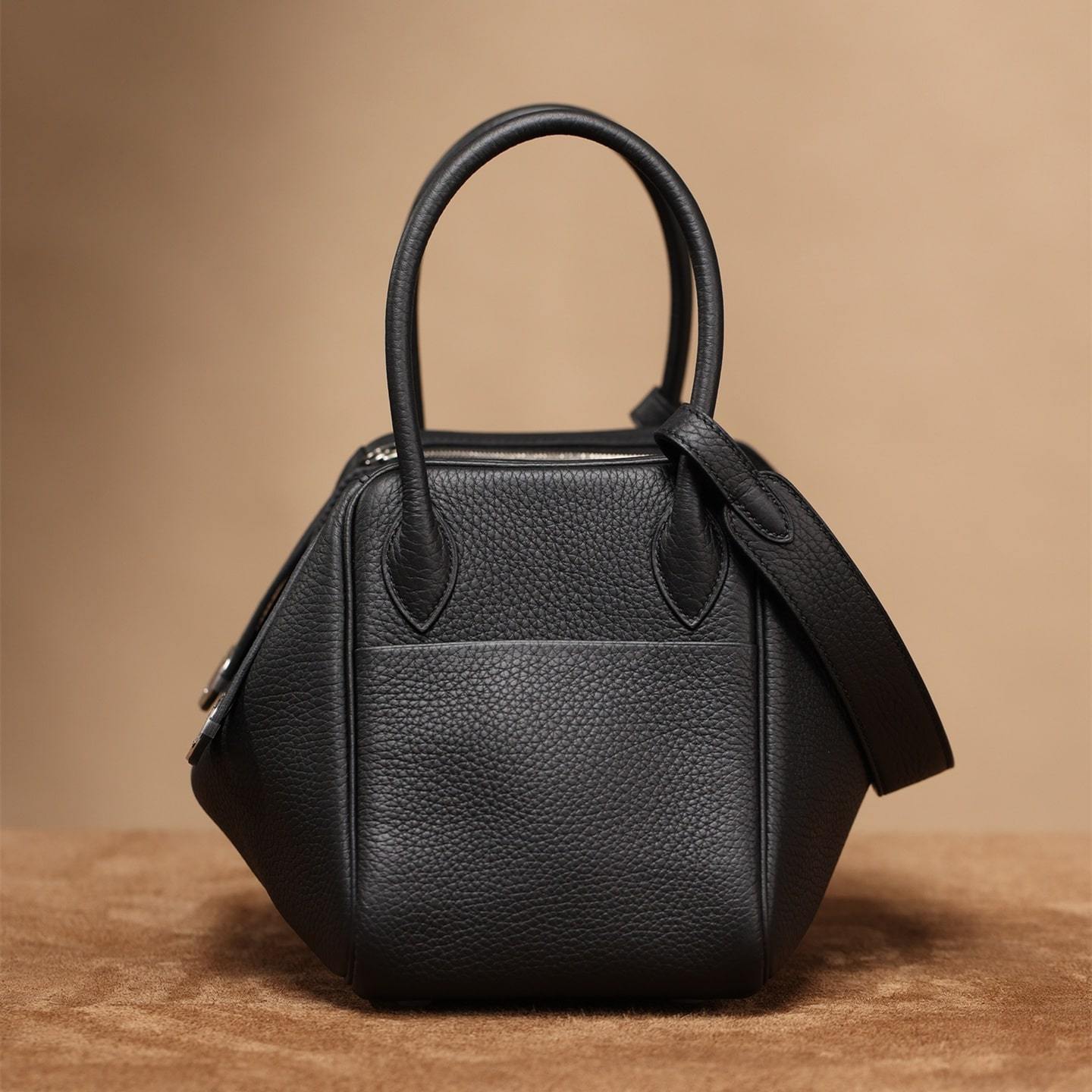 高仿Hermes*Lindy26黑色銀扣免檢版
