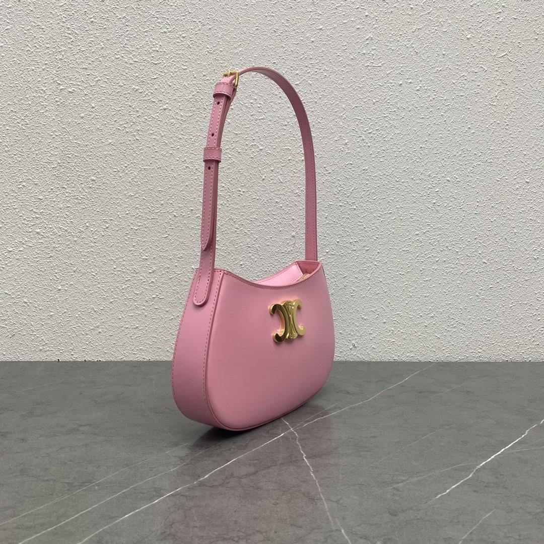 高仿Celine*Tilly系列腋下包115703粉色免檢版