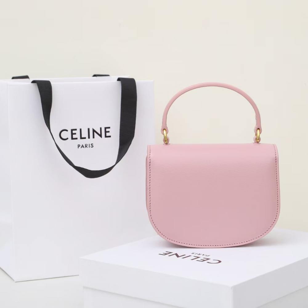 高仿Celine*Triomphe系列10L063粉色免檢版