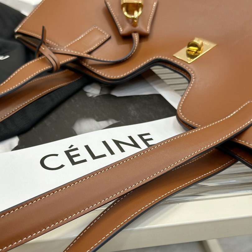 高仿Celine*Cabas16系列購物袋112583棕色免檢版