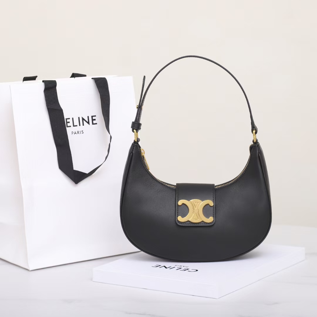 高仿Celine*AVATriomphe系列腋下包114493免檢版