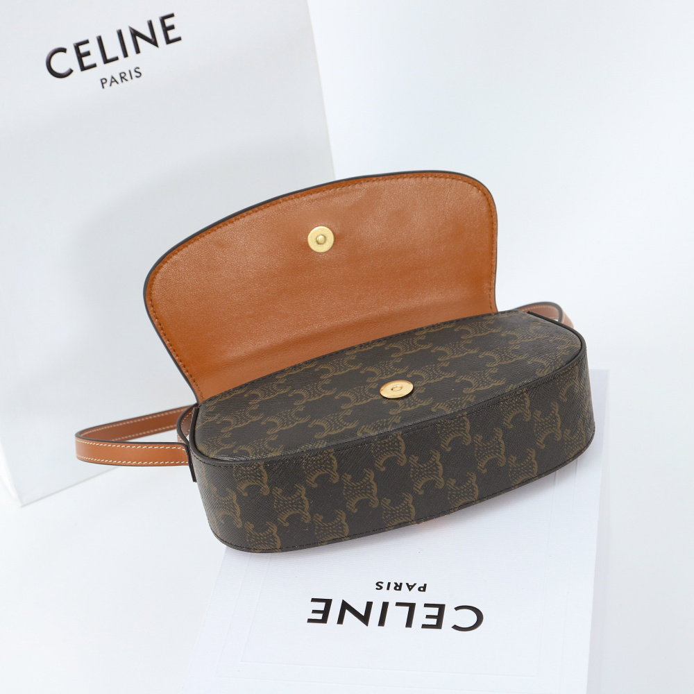 高仿Celine*Tabou系列腋下包10I592印花免檢版