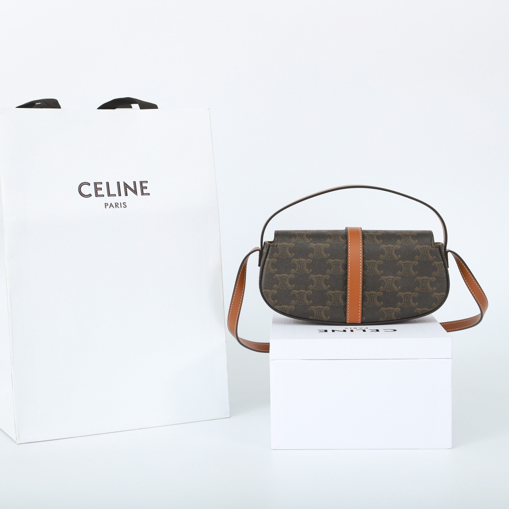 高仿Celine*Tabou系列腋下包10I592印花免檢版
