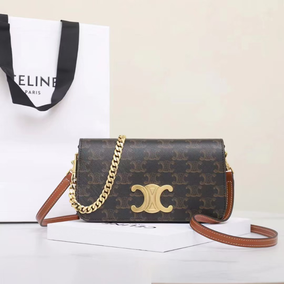 高仿Celine*Multipochette系列單肩包10L972免檢版