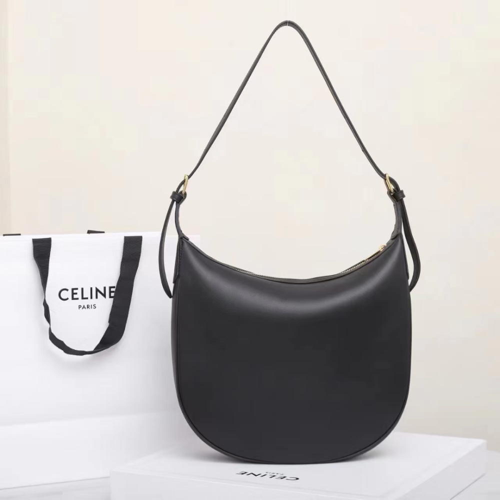 高仿Celine*Heloise系列腋下包114713黑色免檢版