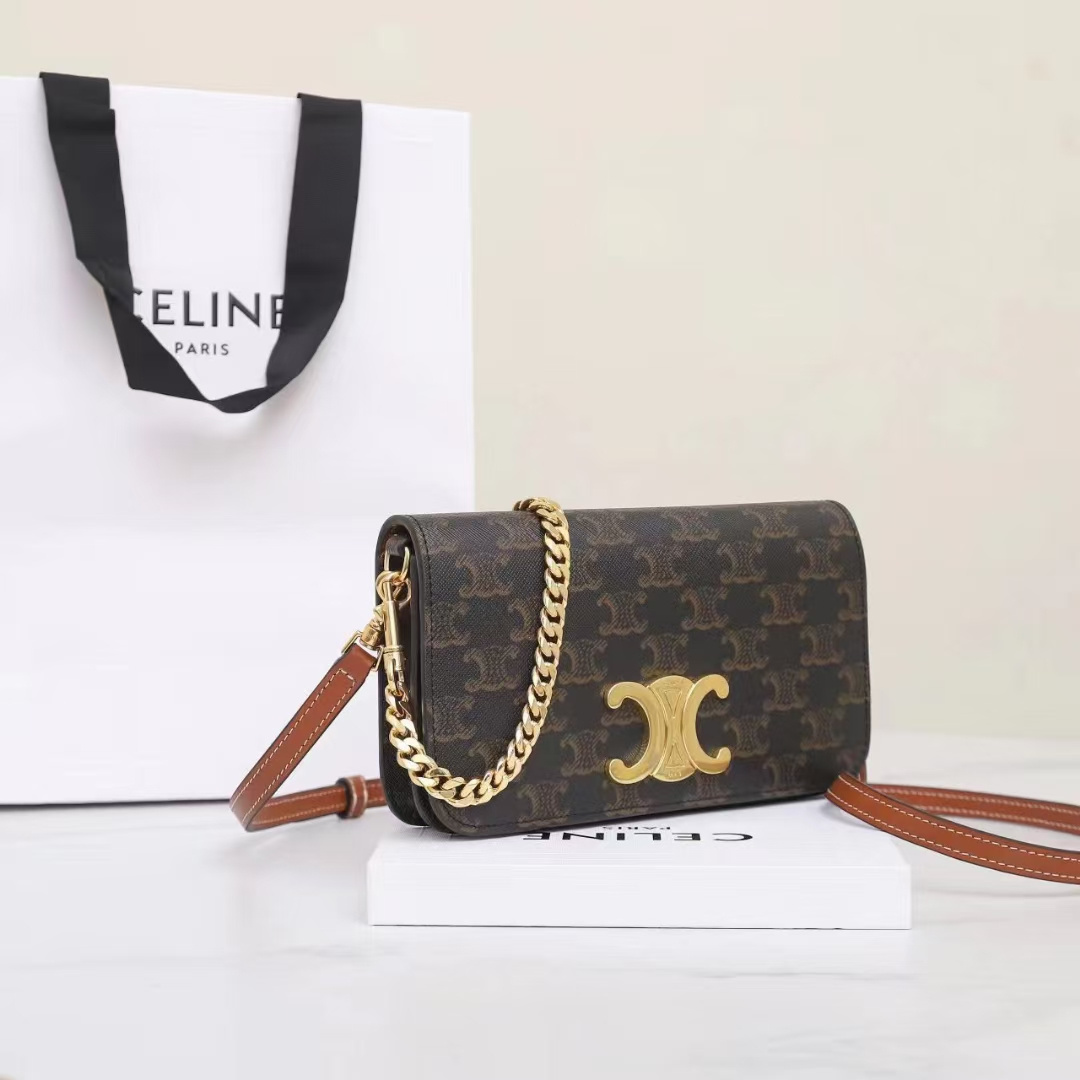 高仿Celine*Multipochette系列單肩包10L972免檢版