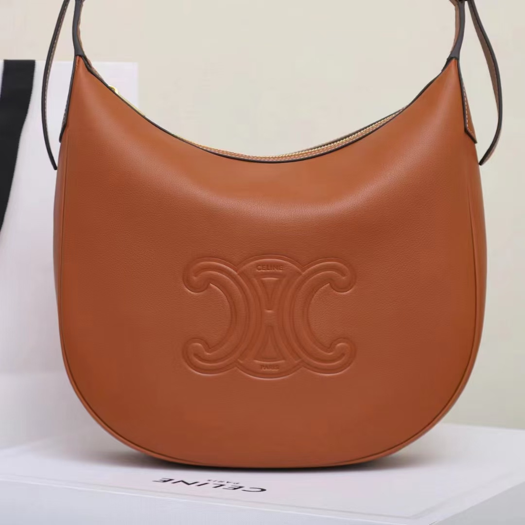 高仿Celine*Heloise系列腋下包114713棕色免檢版