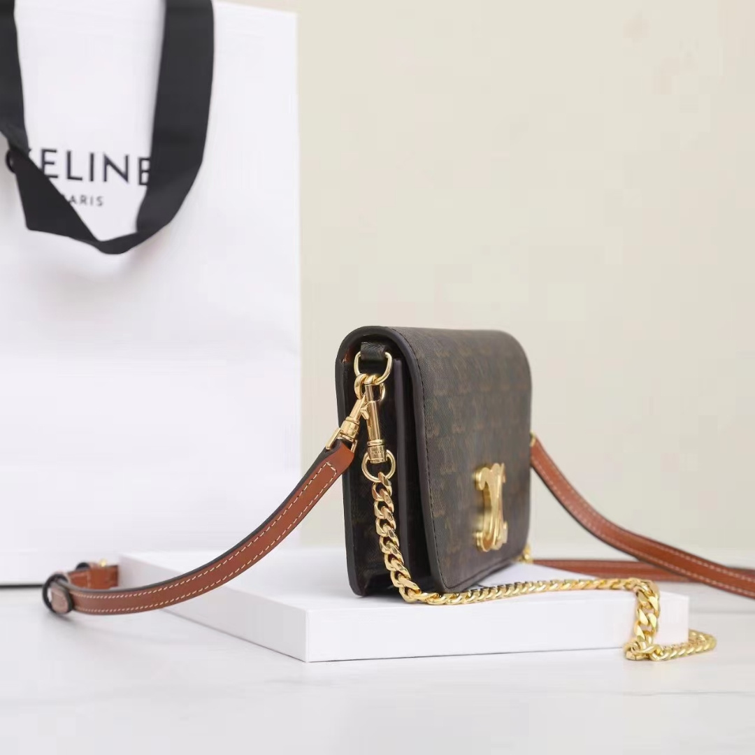 高仿Celine*Multipochette系列單肩包10L972免檢版