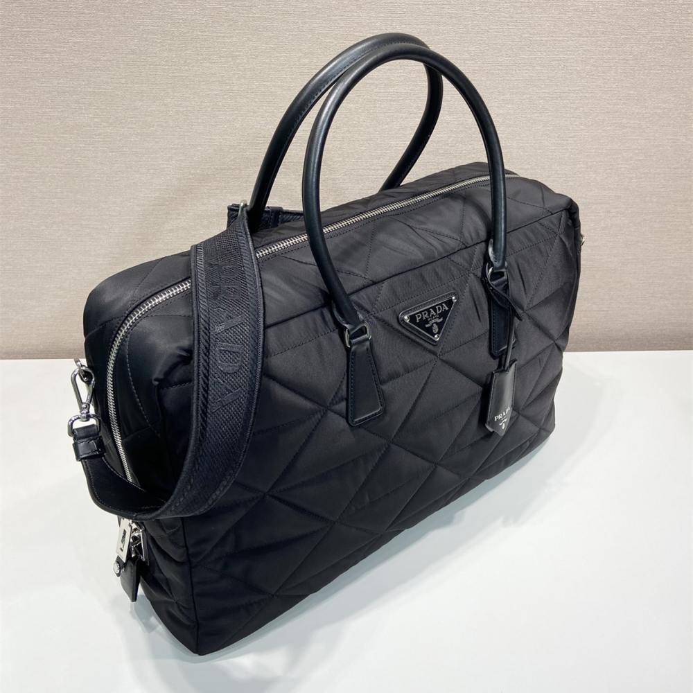 高仿Prada*ReEdition系列旅行袋2VA009黑色免檢版