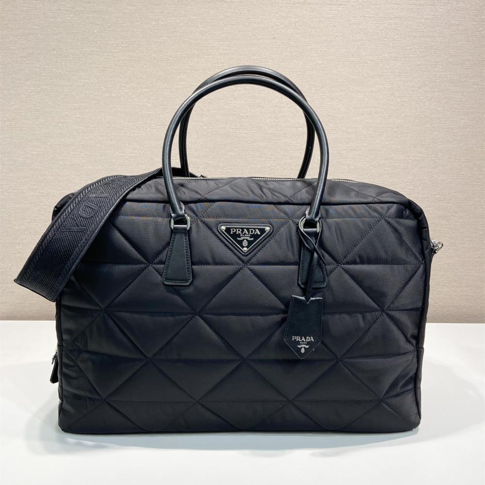高仿Prada*ReEdition系列旅行袋2VA009黑色免檢版