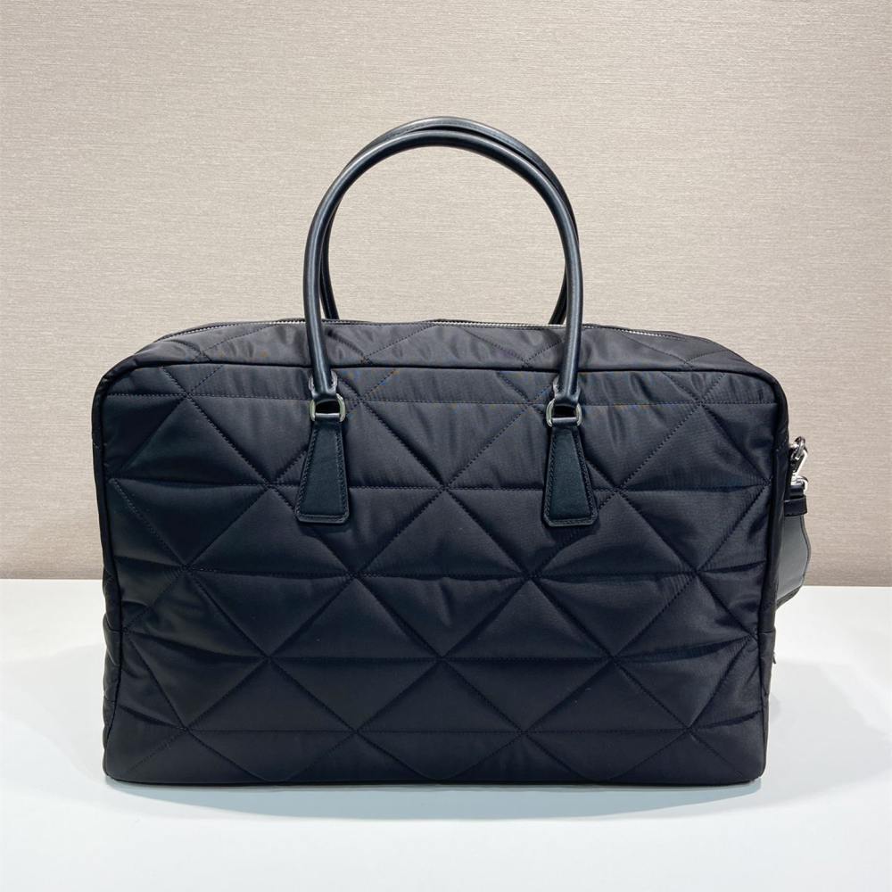 高仿Prada*ReEdition系列旅行袋2VA009黑色免檢版