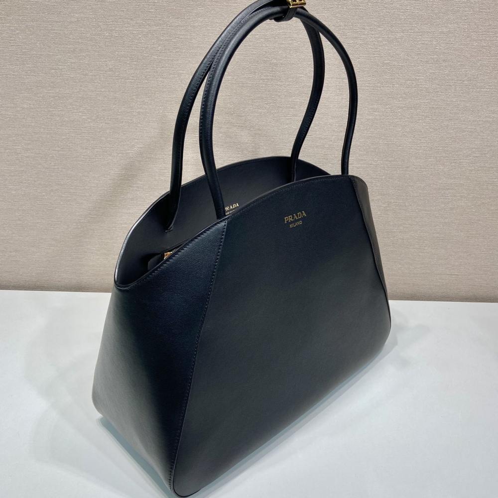高仿Prada托特包1BG510黑色免檢版