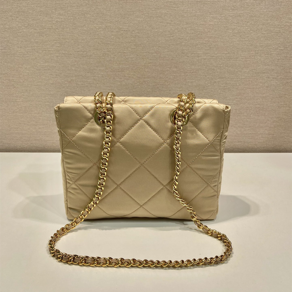 高仿Prada*ReEdition系列中古袋1BG468卡其免檢版
