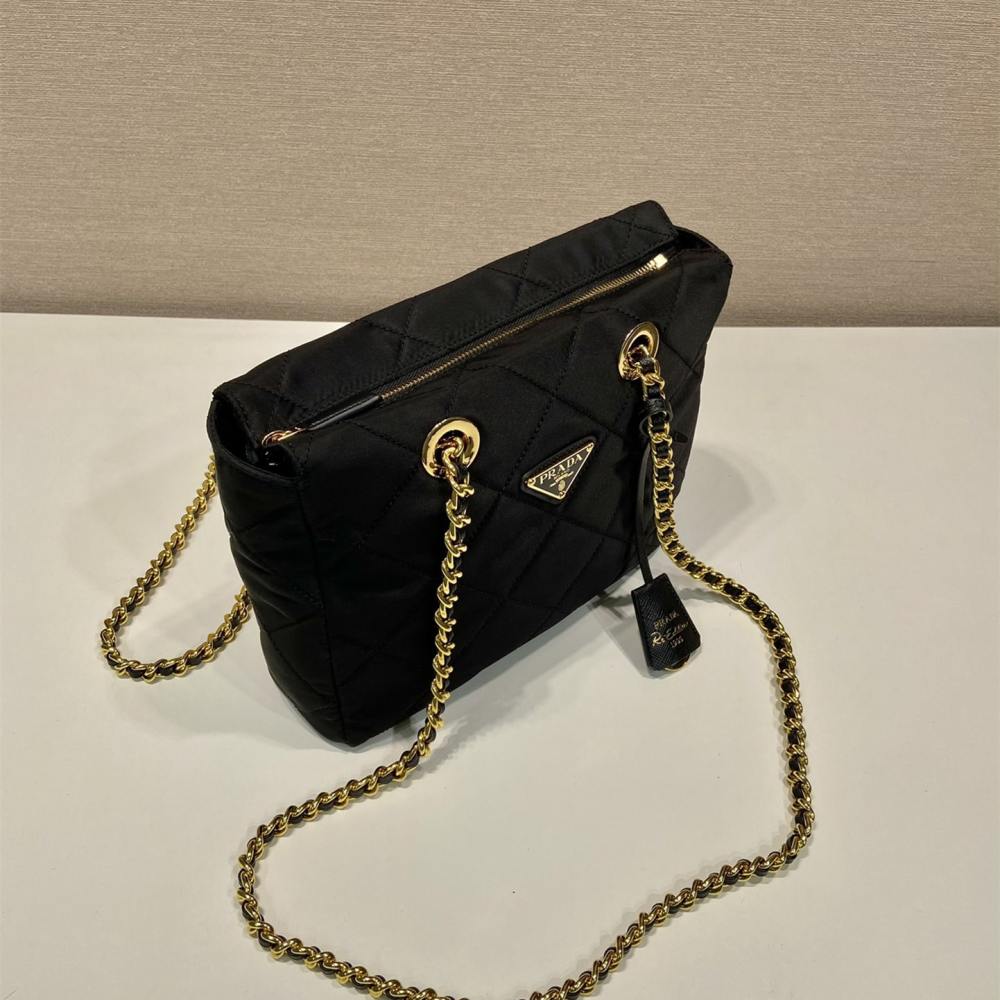 高仿Prada*ReEdition系列中古袋1BG468黑色免檢版