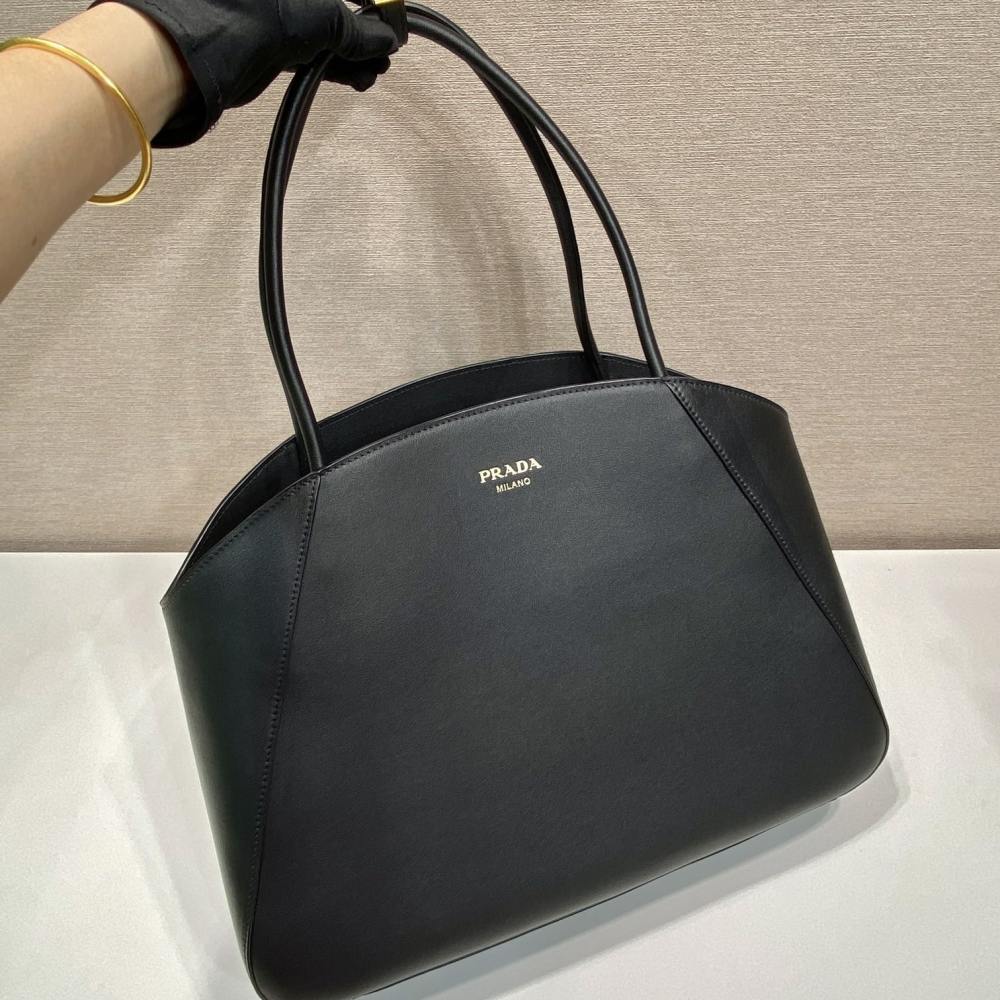 高仿Prada托特包1BG510黑色免檢版