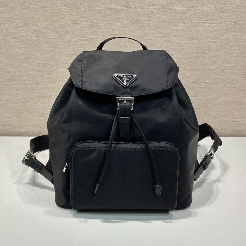 高仿Prada中古背包1BZ832黑色免檢版