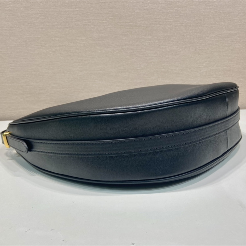 高仿Prada*Moon手袋系列1BC212大號黑色免檢版