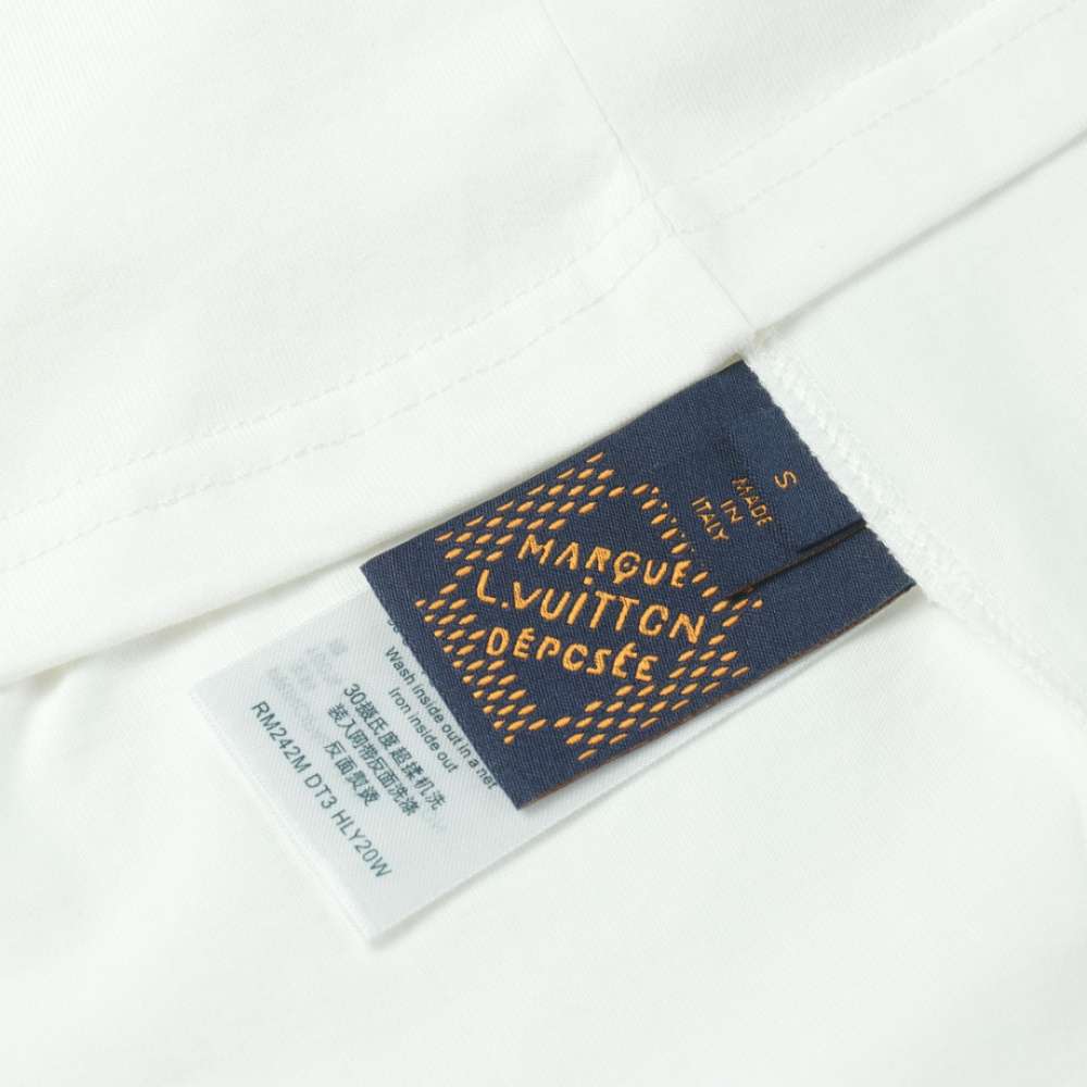 高仿LV*SS24系列1AFR46貝殼印花短袖