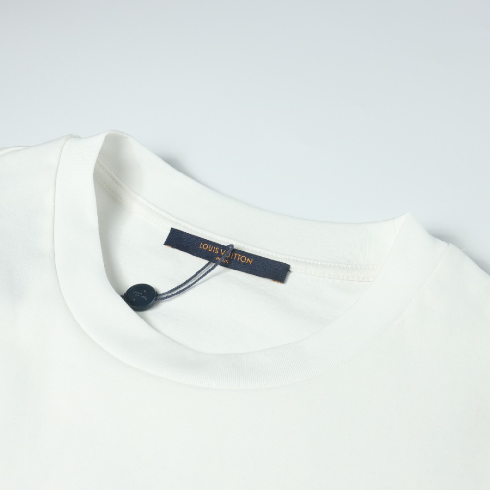 高仿LV*SS24系列1AFR46貝殼印花短袖