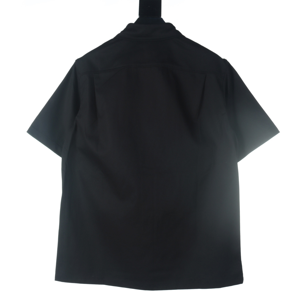 高仿LV*SS24系列1AFR05襯衫短袖黑色男款