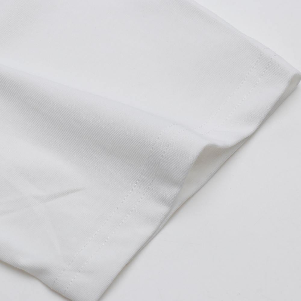 高仿LV*SS24系列1AFR005浮雕標誌短袖白色