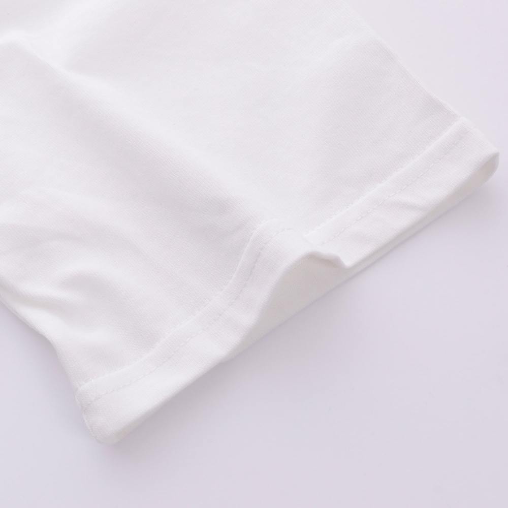 高仿LV*SS24系列1AFR008四葉草刺繡短袖白色