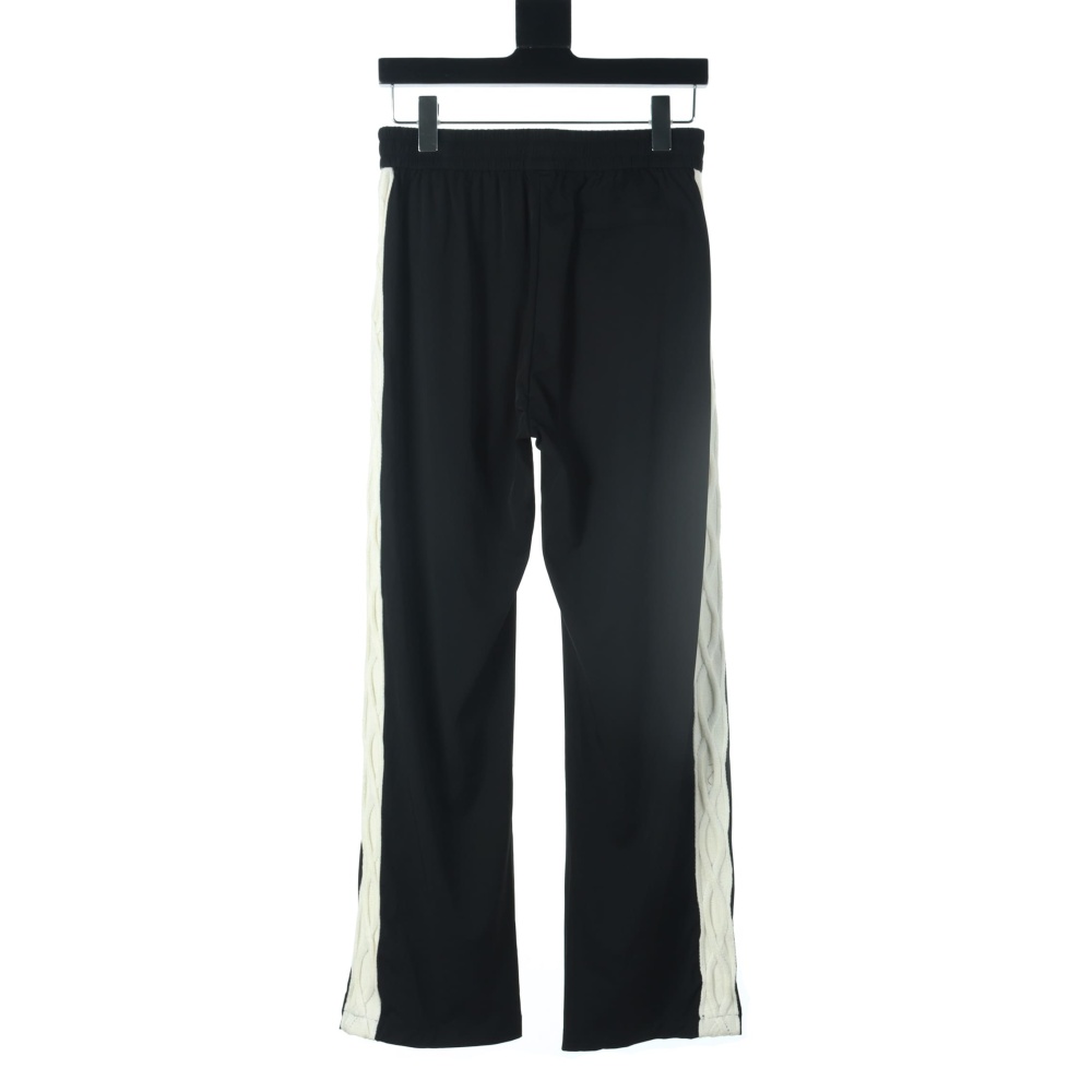 高仿LV*TulerSS24系列Logo花卉刺繡運動褲