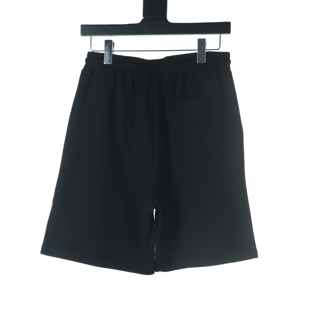 高仿LV*SS23系列1AFR0016渲染印花短褲黑色