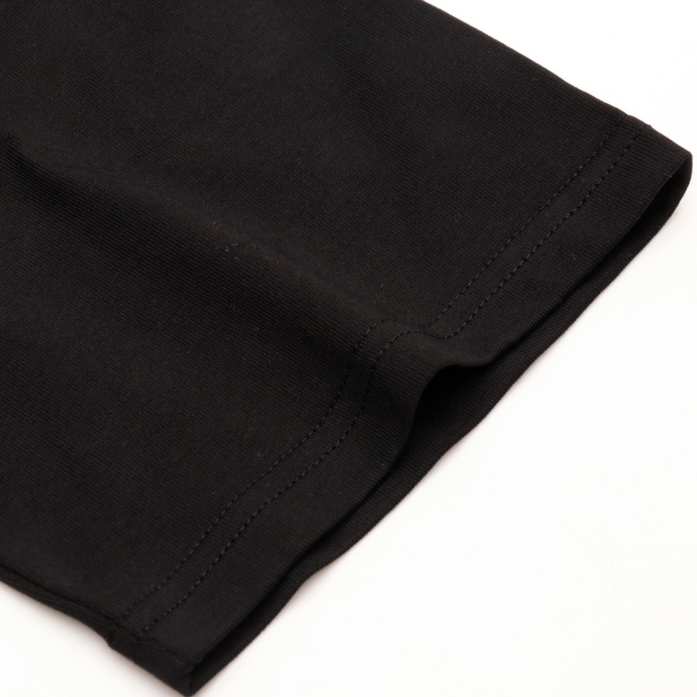 高仿LV*SS24Nigo系列1AFR0024小老虎刺繡T恤黑色