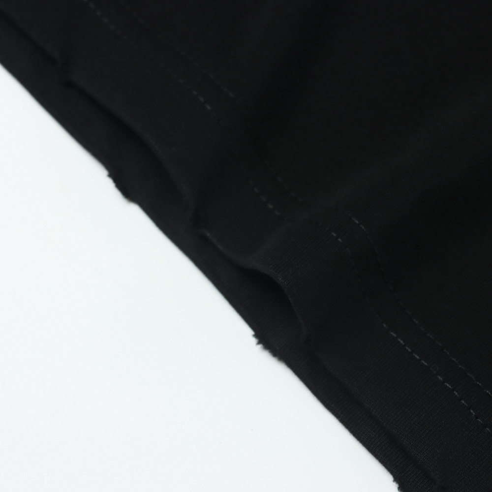 高仿LV*SS24系列1AFR0014手繪刺繡短袖黑色